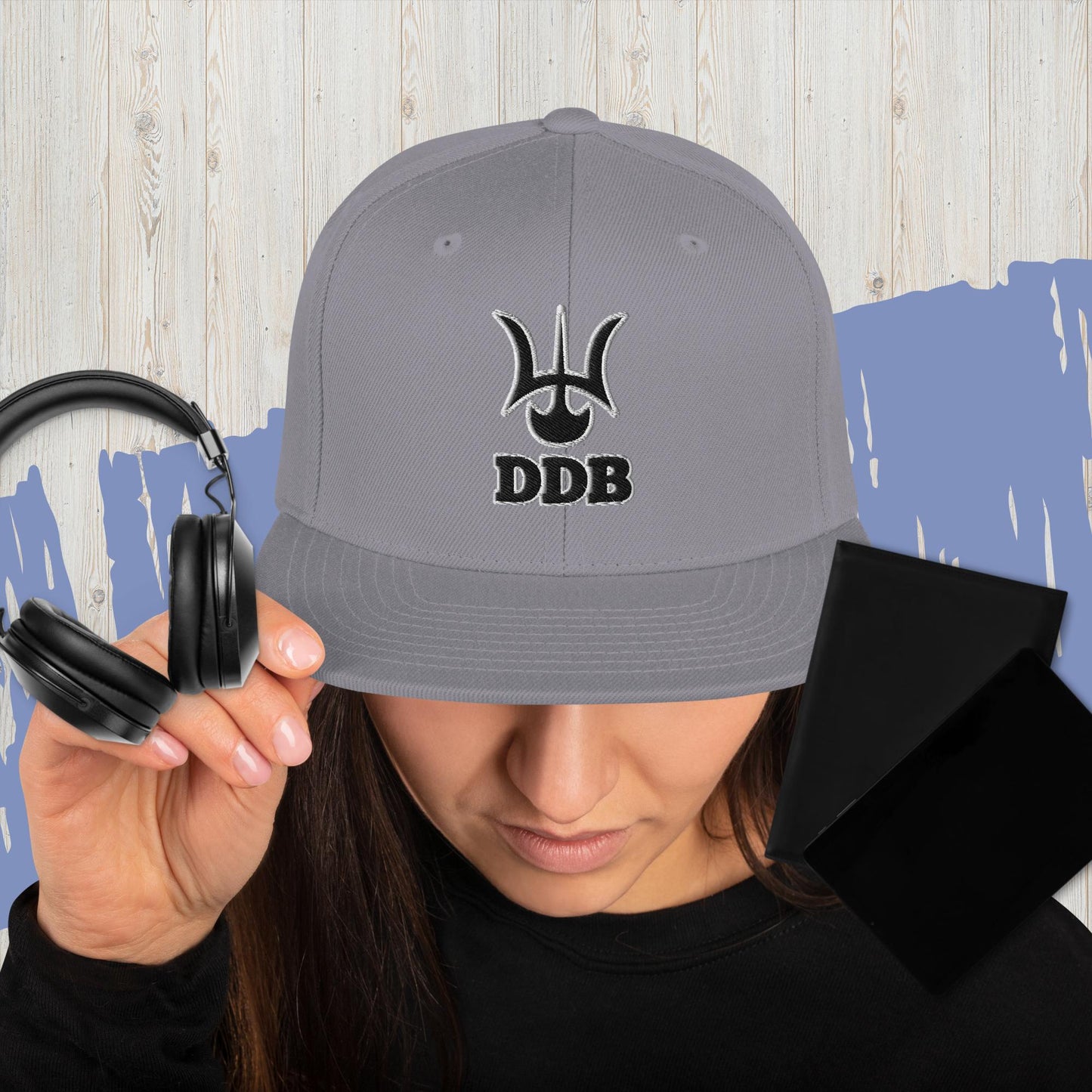 DDB Snapback Hat 001, by DocBlue Designer Brand