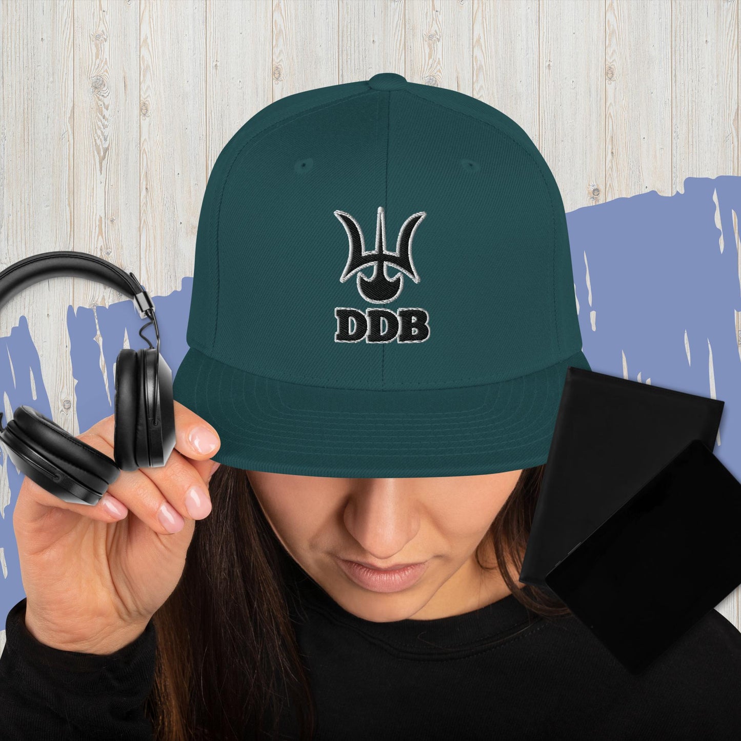 DDB Snapback Hat 001, by DocBlue Designer Brand