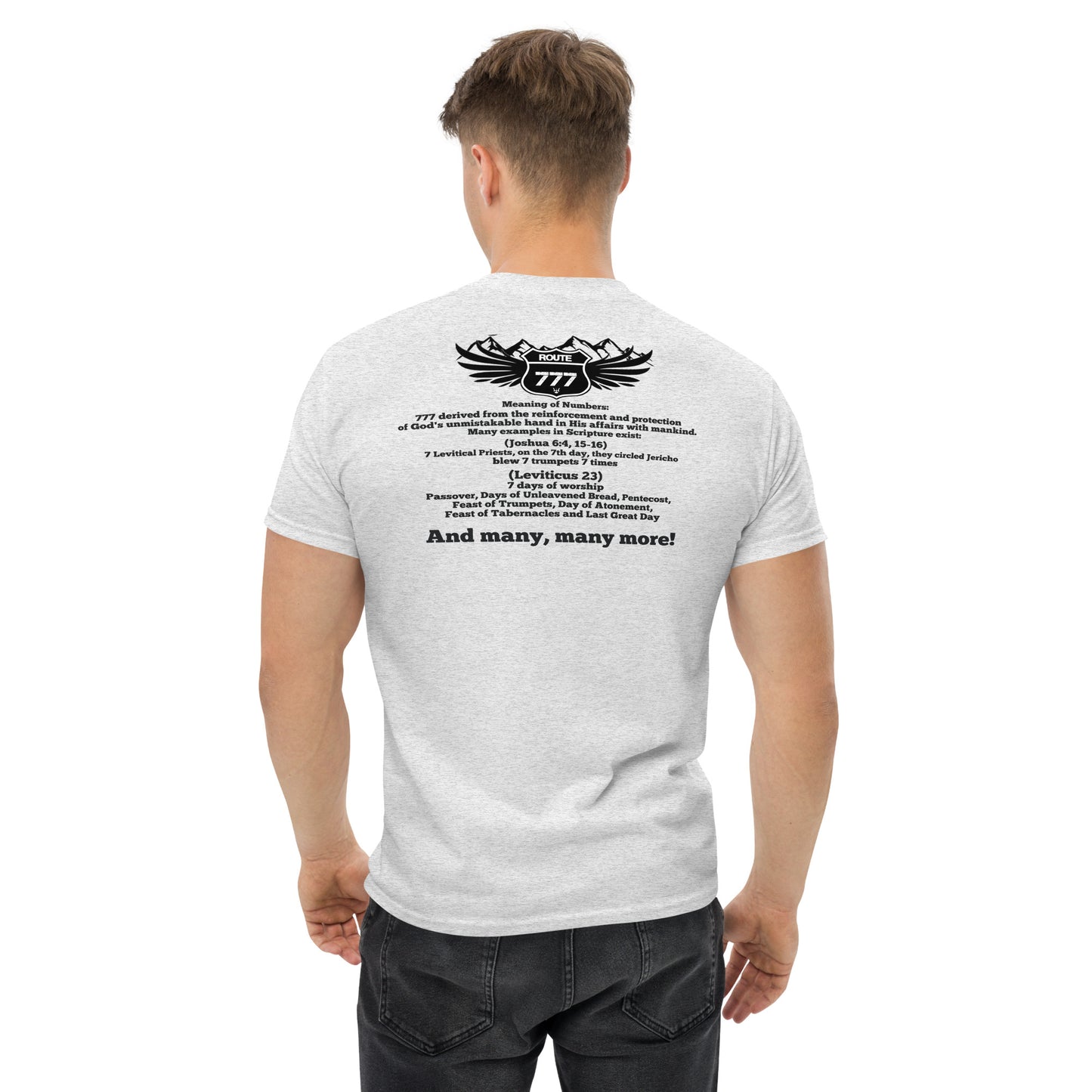 DDB Men's Route 777 Classic Tee 010, by DocBlue Designer Brand