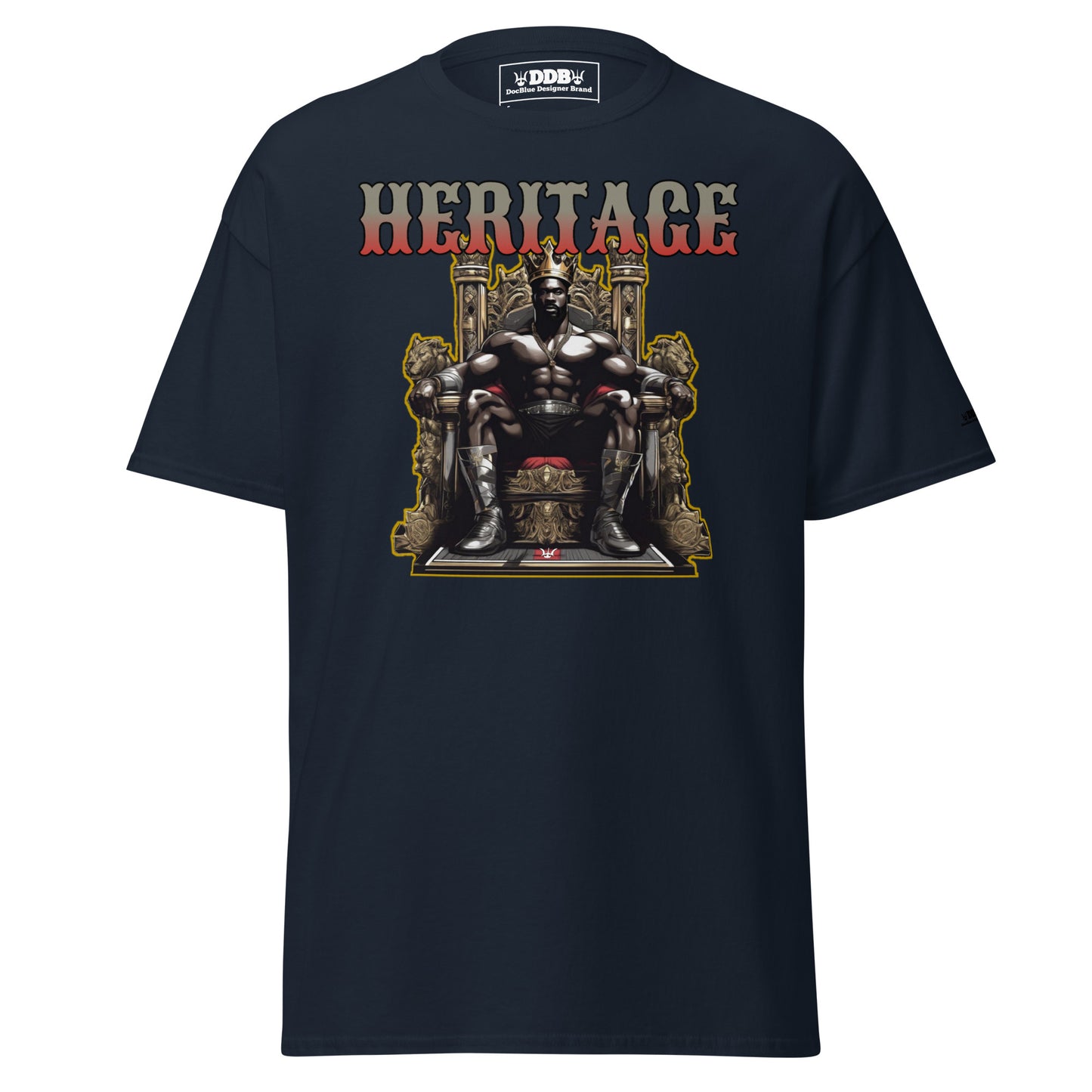 DDB Heritage Men's Classic Tee, by DocBlue Designer Brand