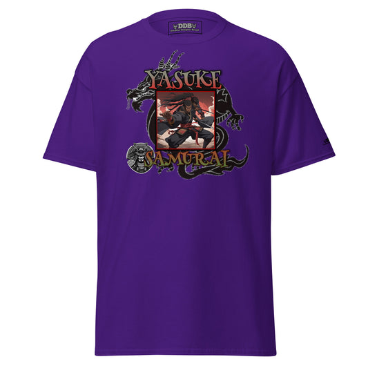 DDB Yasuke Samurai Men's Classic Tee 010, by DocBlue Designer Brand