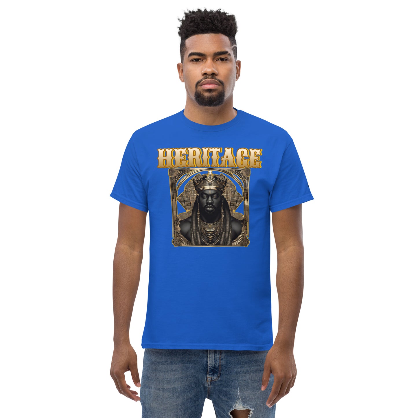 DDB Heritage Men's Classic Tee 012, by DocBlue Designer Brand