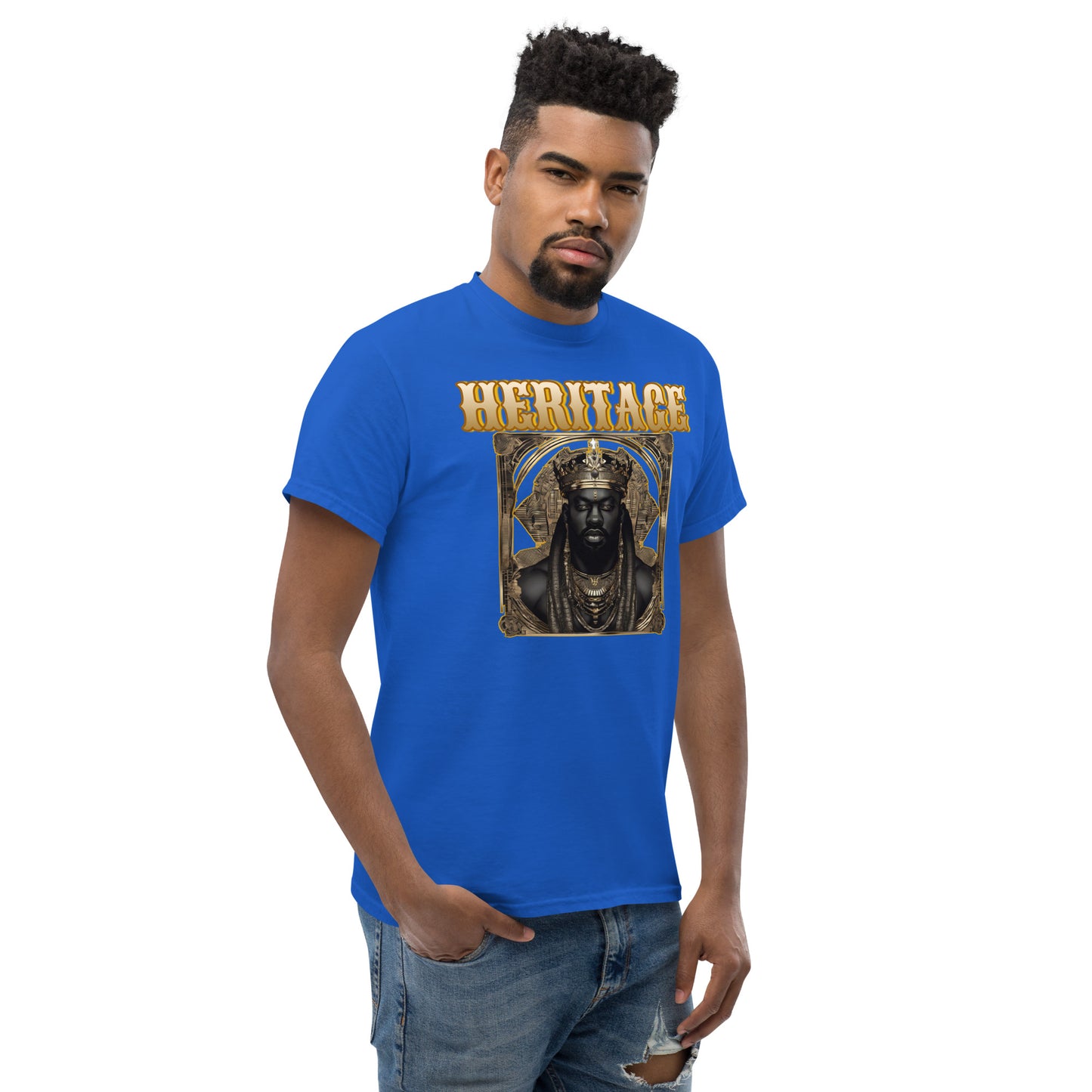 DDB Heritage Men's Classic Tee 012, by DocBlue Designer Brand