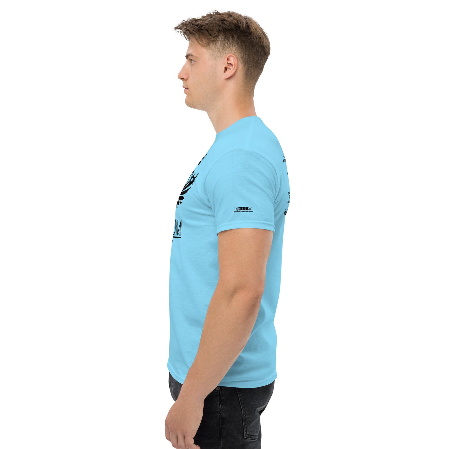 DDB Men's Route 777 Classic Tee 010, by DocBlue Designer Brand