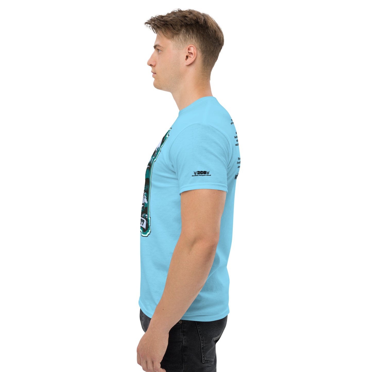 DDB Route 777 Men's Classic Tee 011, by DocBlue Designer Brand