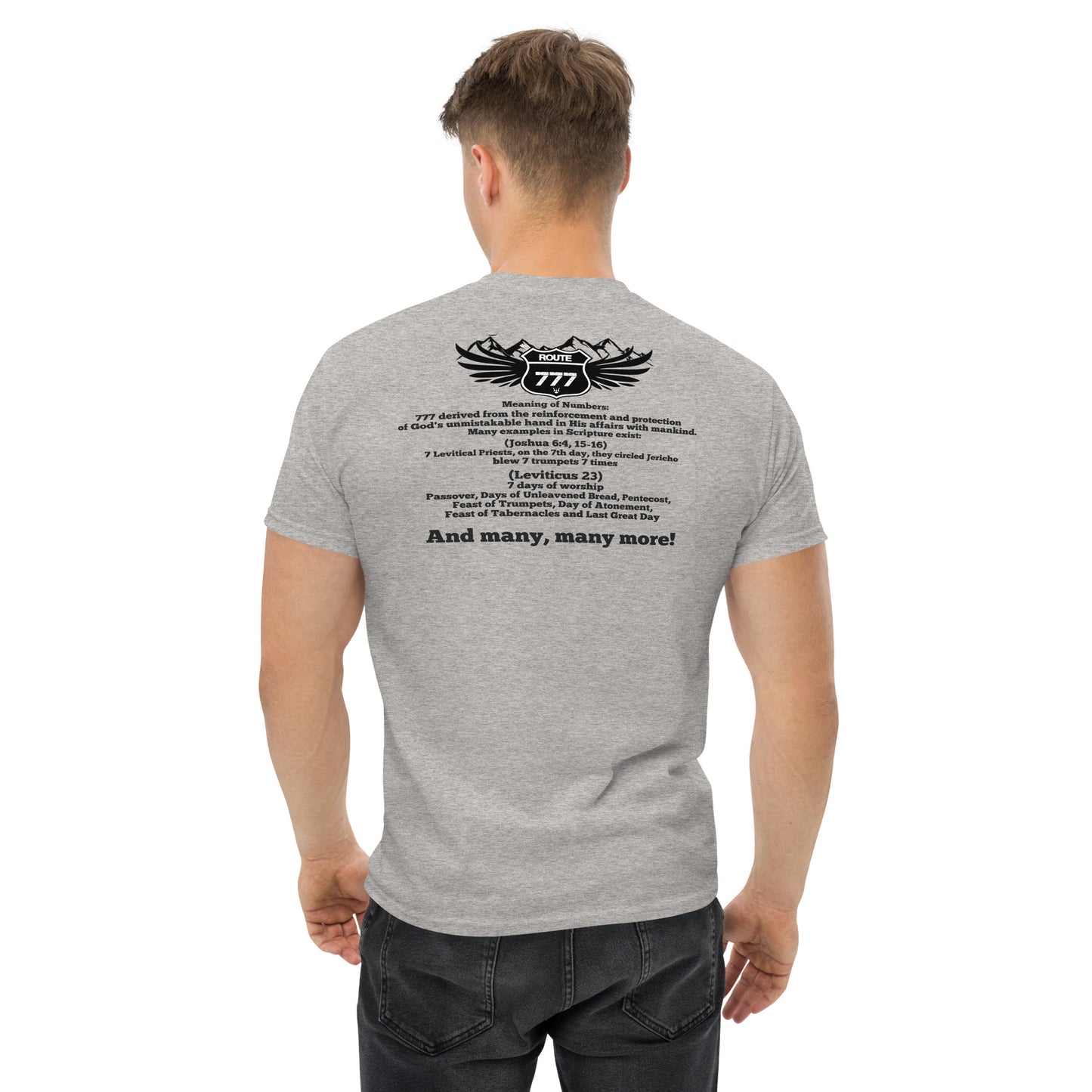 DDB Men's Route 777 Classic Tee 010, by DocBlue Designer Brand