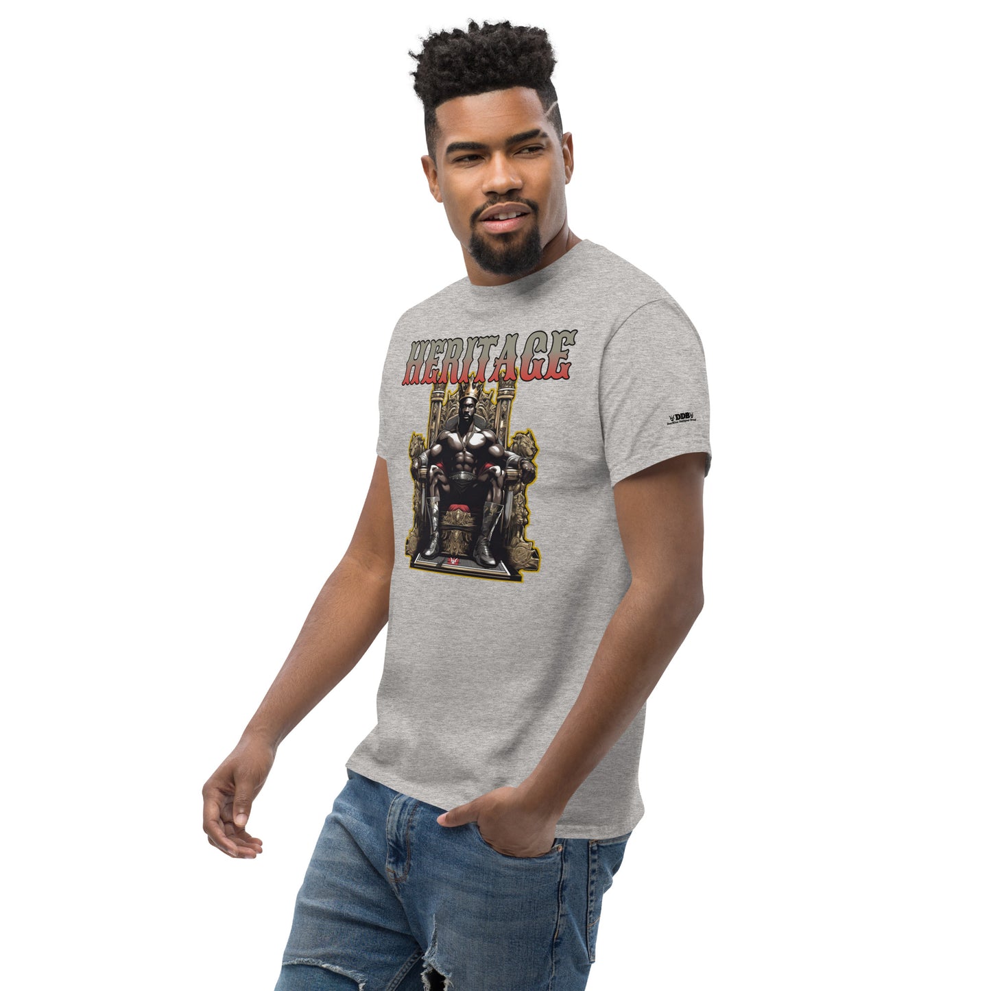 DDB Heritage Men's Classic Tee, by DocBlue Designer Brand