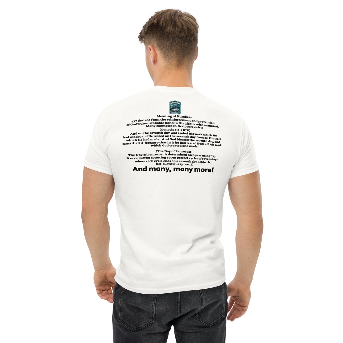 DDB Route 777 Men's Classic Tee 011, by DocBlue Designer Brand