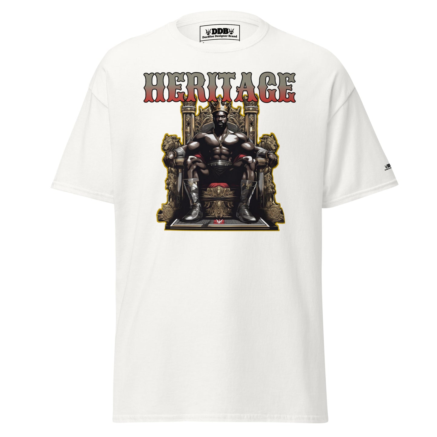 DDB Heritage Men's Classic Tee, by DocBlue Designer Brand