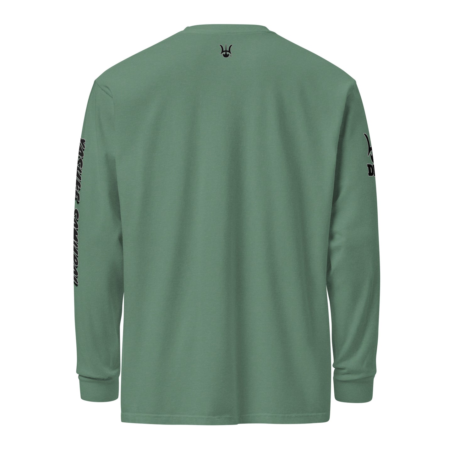 Garment-dyed heavyweight long-sleeve shirt