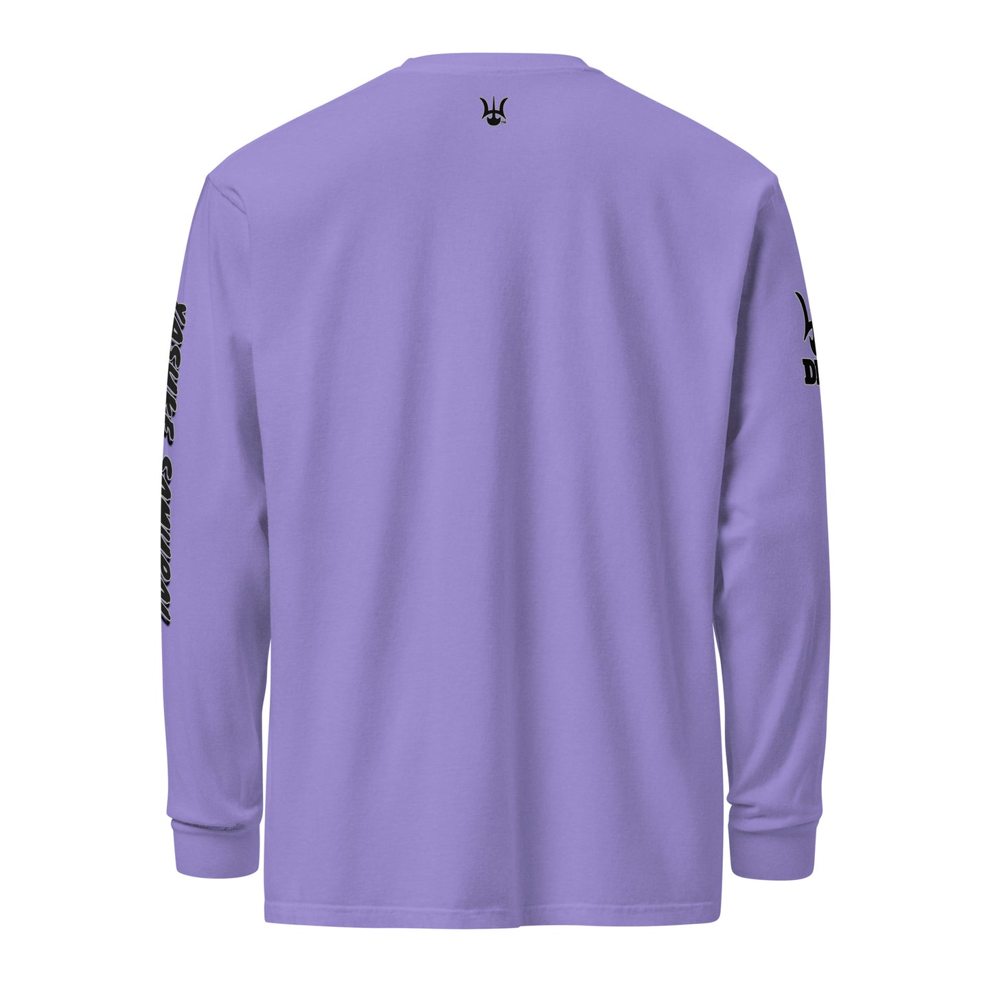 Garment-dyed heavyweight long-sleeve shirt