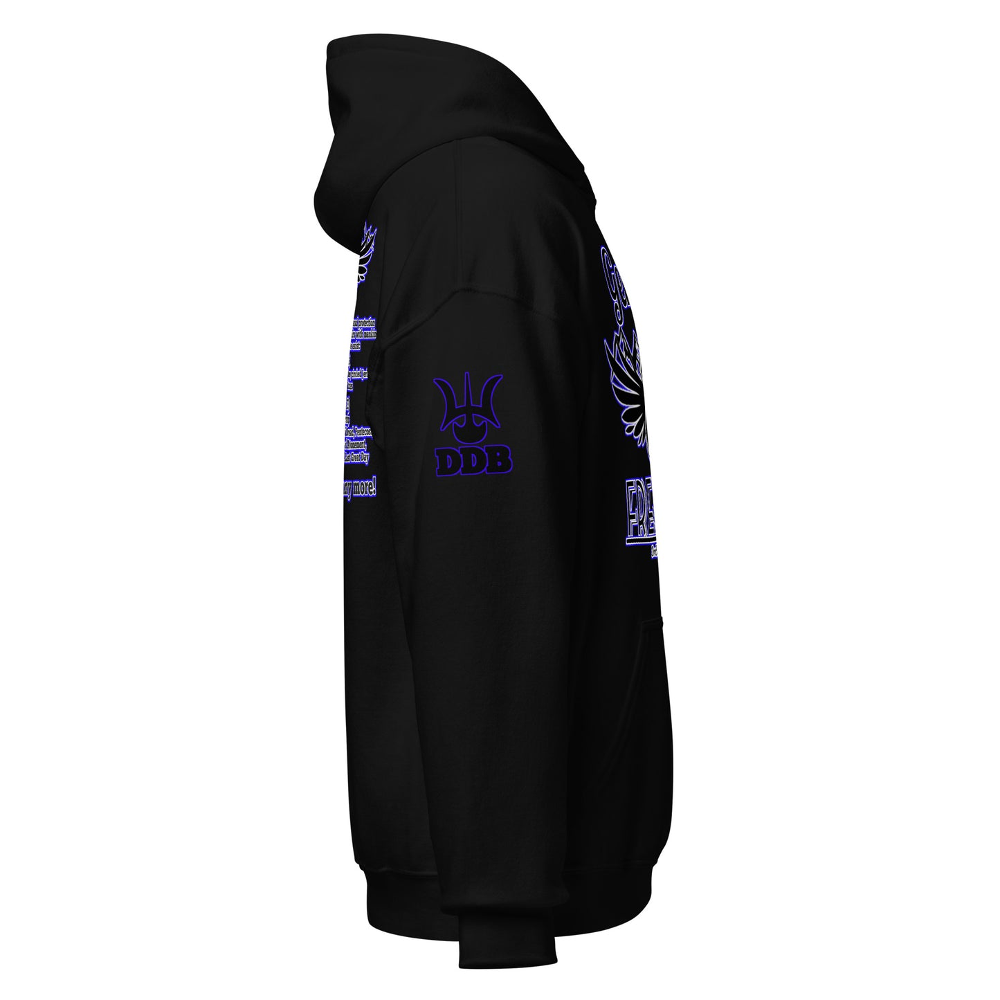 DDB Genuine Freedom Hoodie 012, by DocBlue Designer Brand