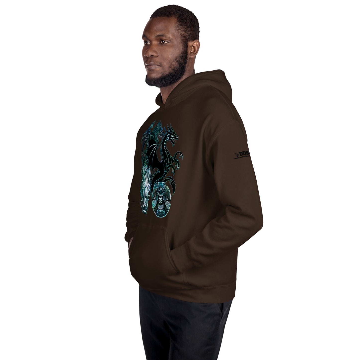 DDB Virtues of Bishido Hoodie 01, by DocBlue Designer Brand