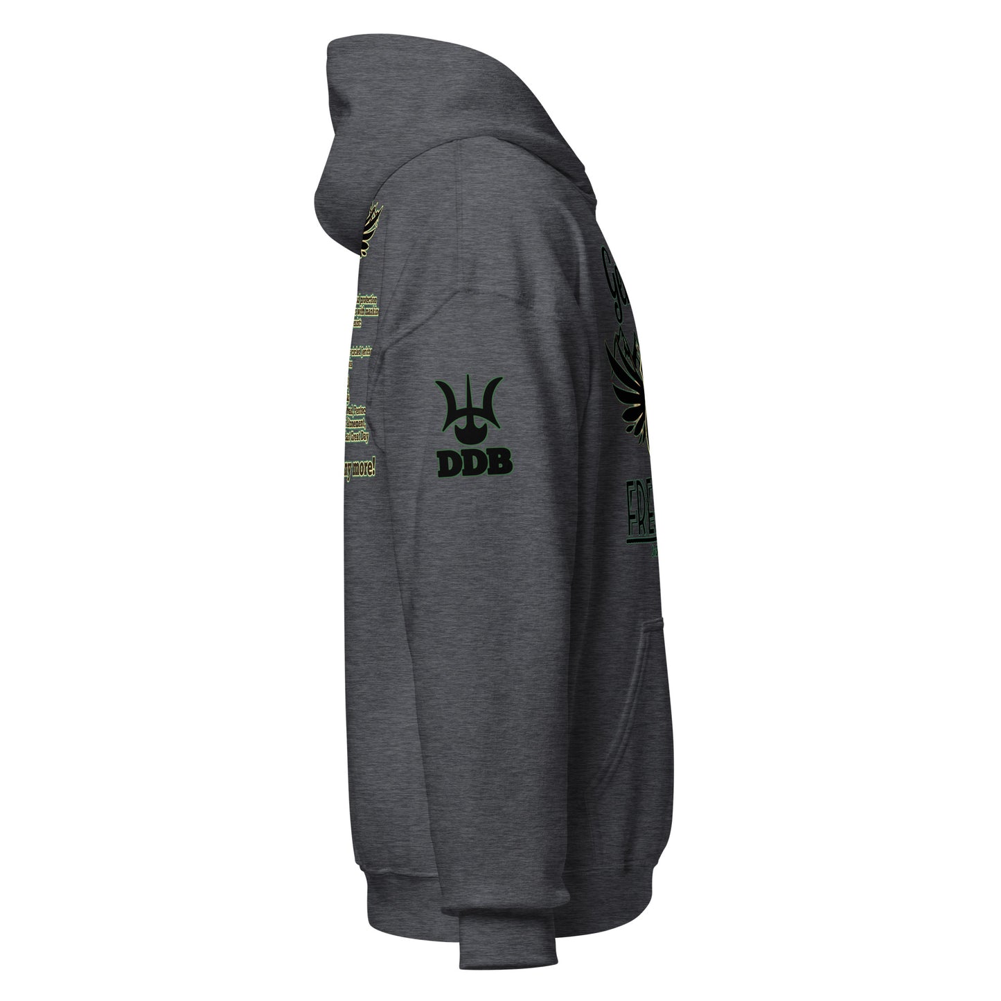 DDB Genuine Freedom Hoodie 013, by DocBlue Designer Brand