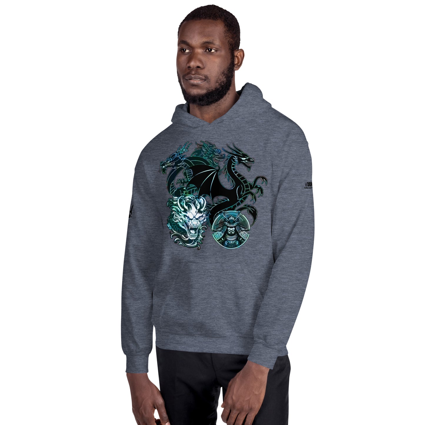 DDB Virtues of Bishido Hoodie 01, by DocBlue Designer Brand