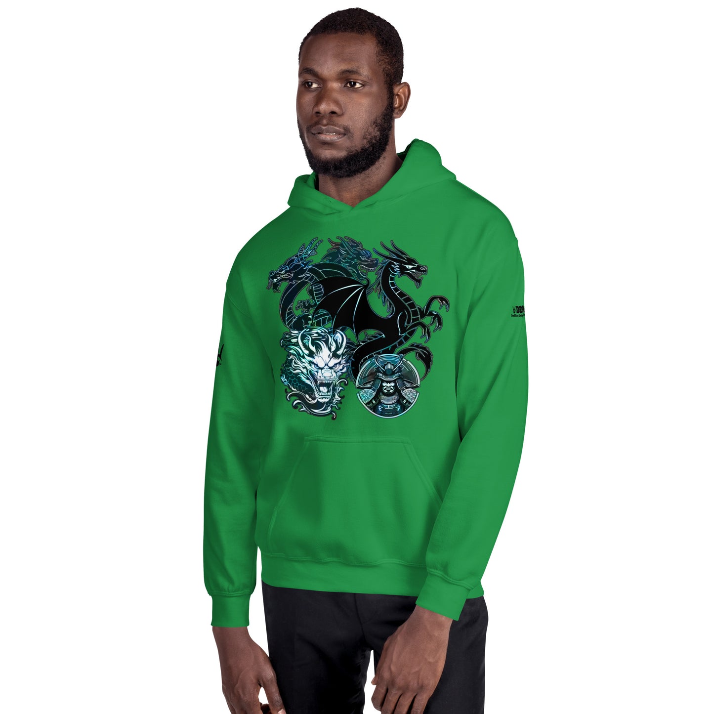 DDB Virtues of Bishido Hoodie 01, by DocBlue Designer Brand