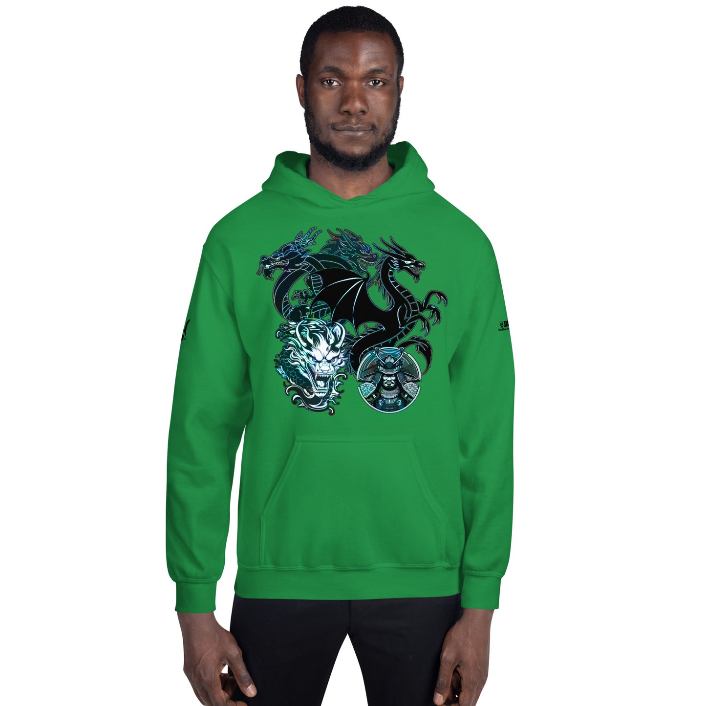 DDB Virtues of Bishido Hoodie 01, by DocBlue Designer Brand