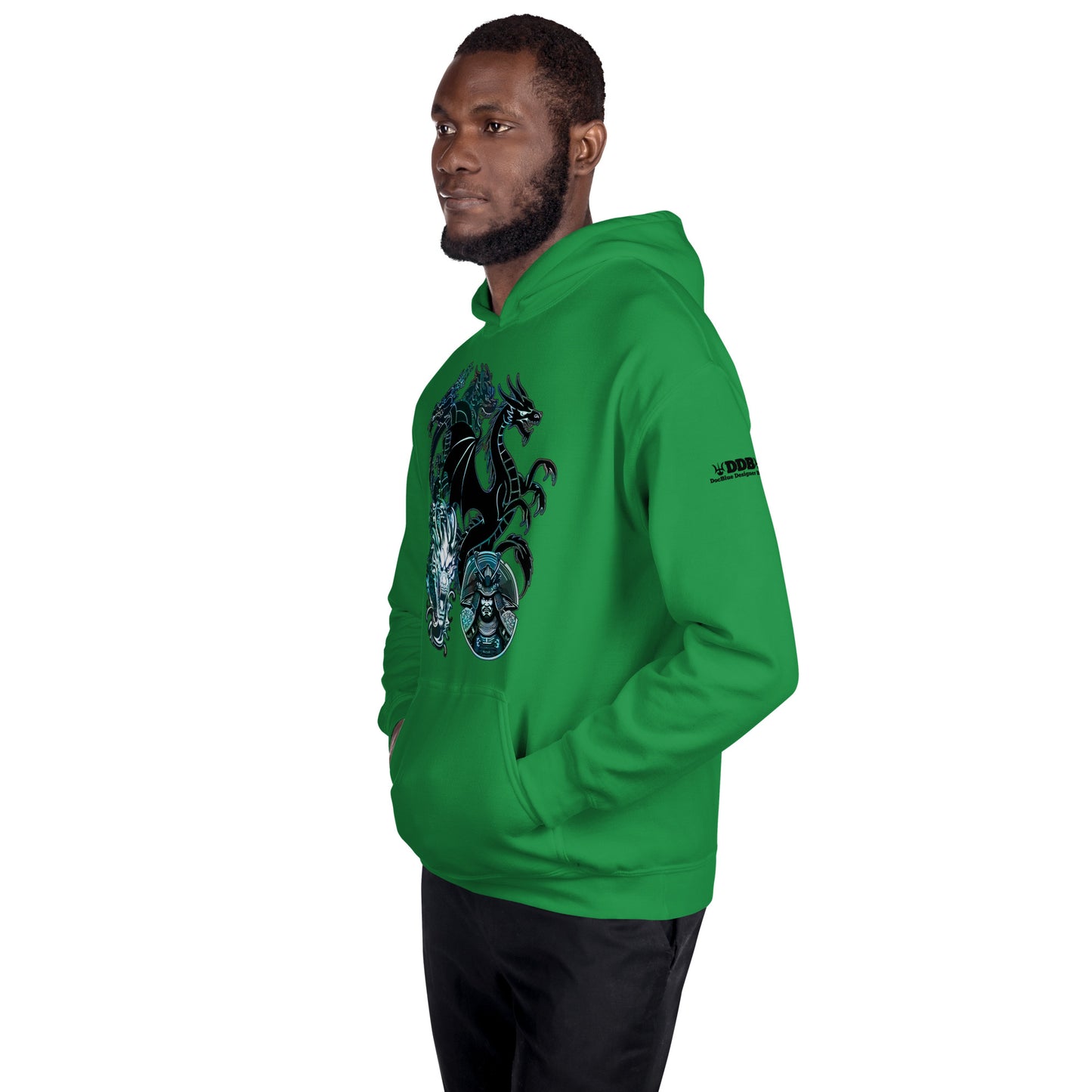 DDB Virtues of Bishido Hoodie 01, by DocBlue Designer Brand