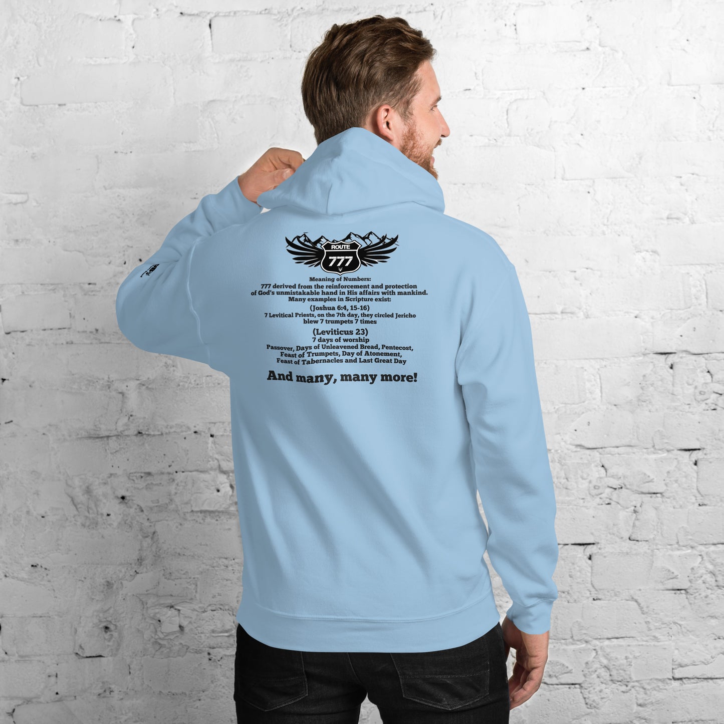 DDB Route 777 Hoodie, by DocBlue Designer Brand