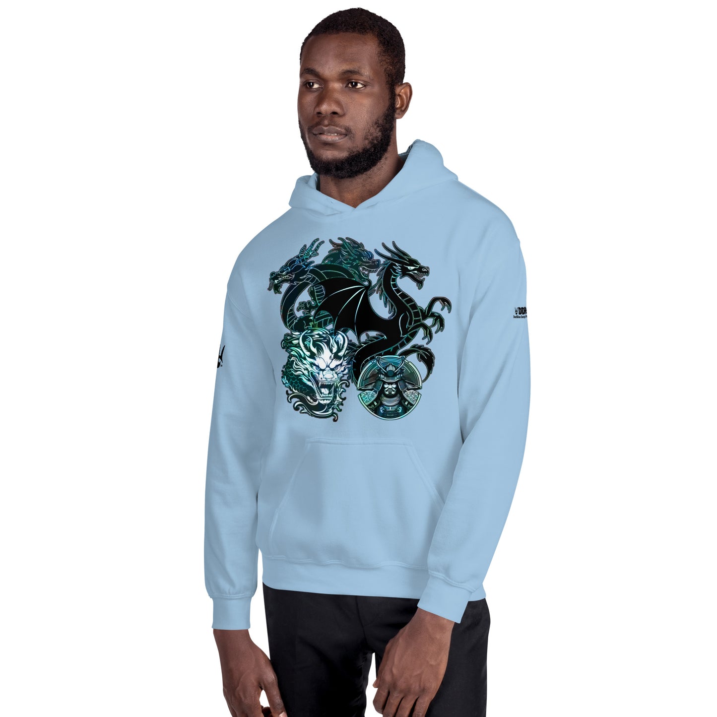 DDB Virtues of Bishido Hoodie 01, by DocBlue Designer Brand