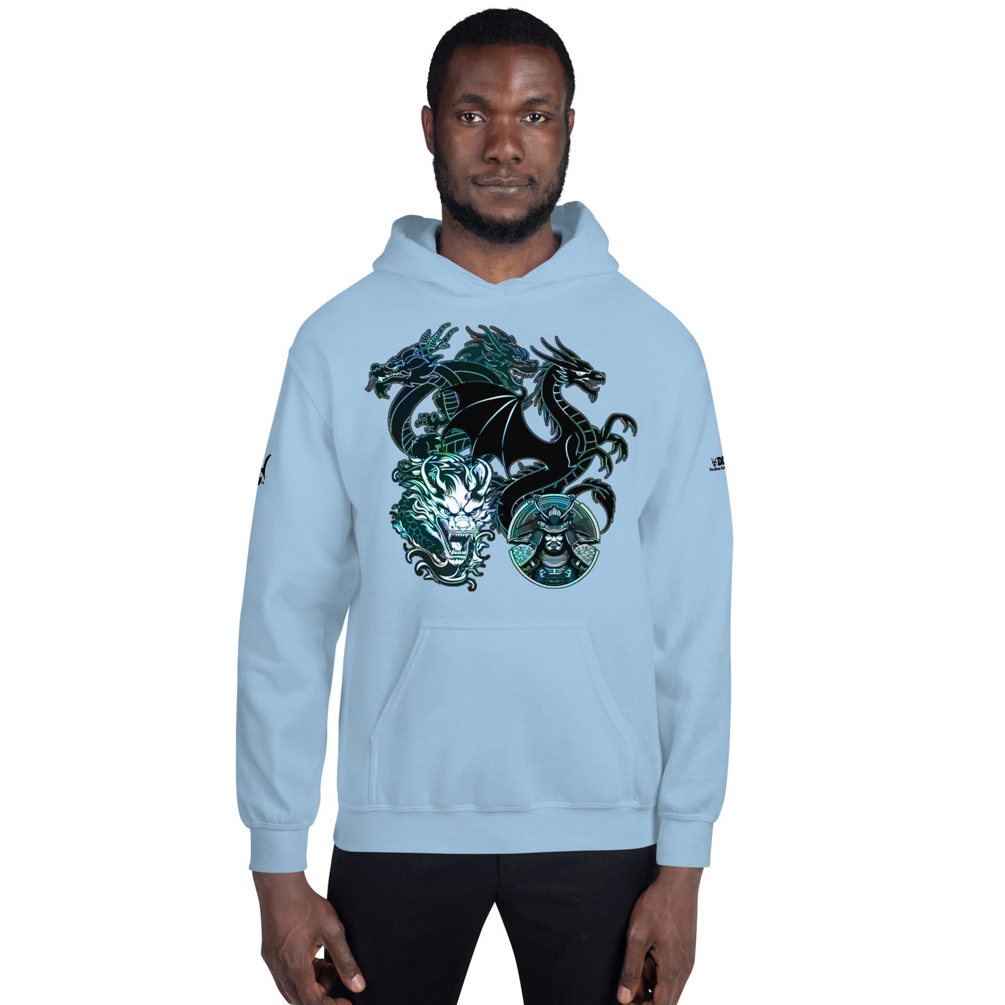 DDB Virtues of Bishido Hoodie 01, by DocBlue Designer Brand