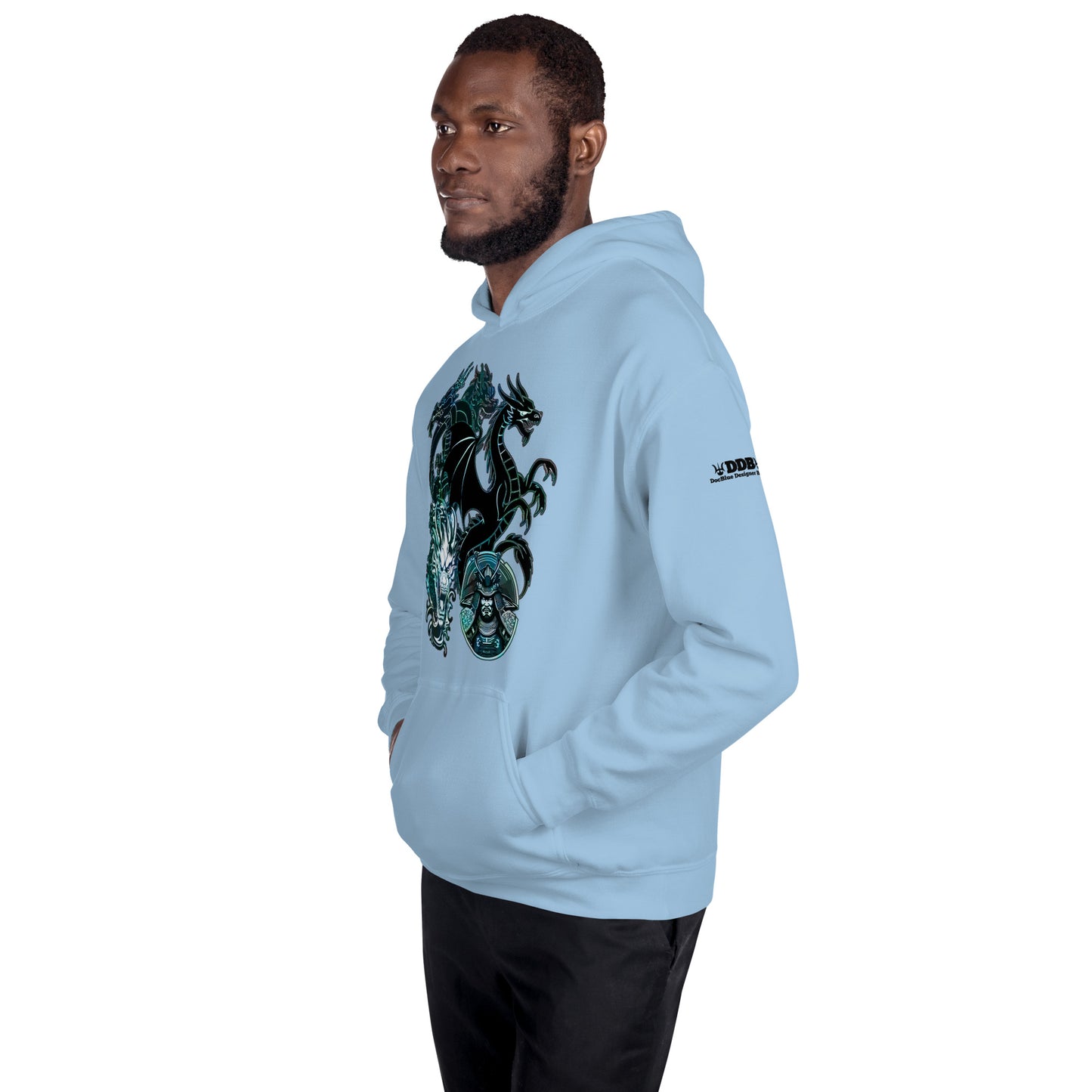 DDB Virtues of Bishido Hoodie 01, by DocBlue Designer Brand