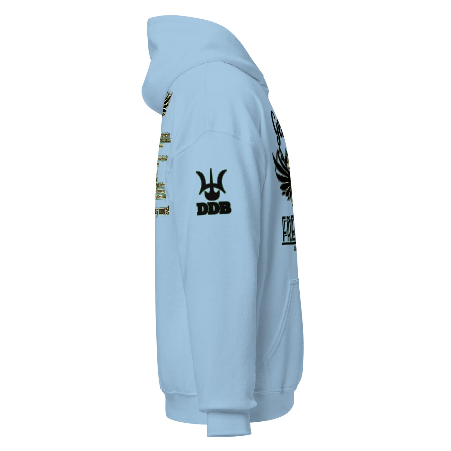 DDB Genuine Freedom Hoodie 013, by DocBlue Designer Brand