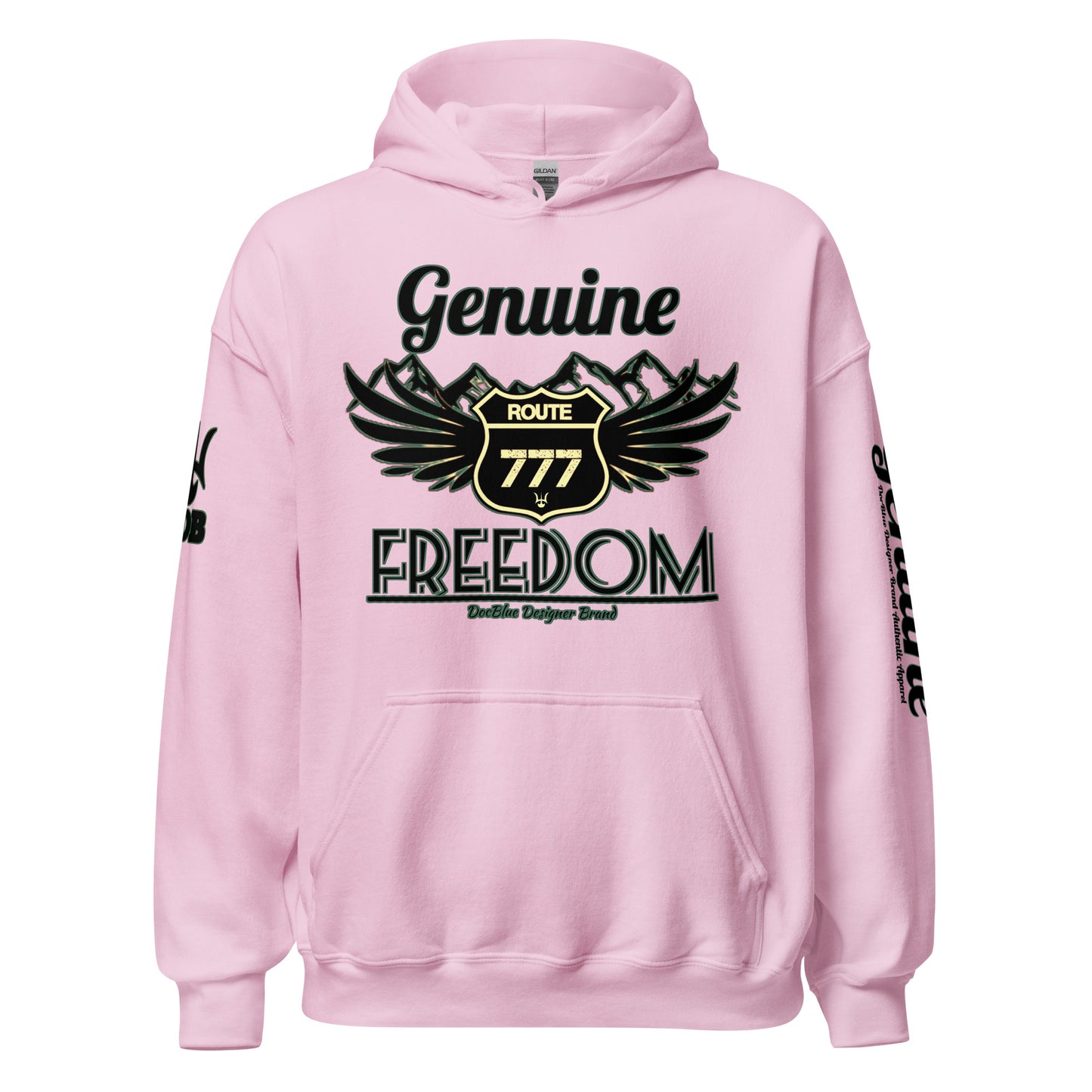 DDB Genuine Freedom Hoodie 013, by DocBlue Designer Brand