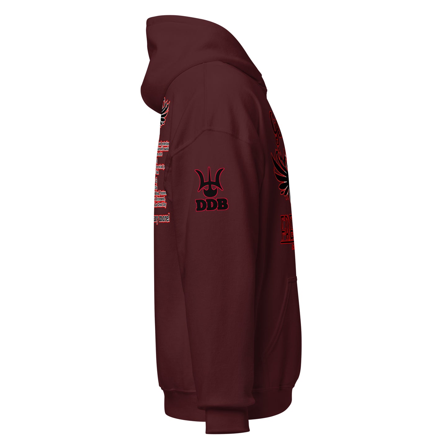 DDB Genuine Freedom Hoodie 011, by DocBlue Designer Brand