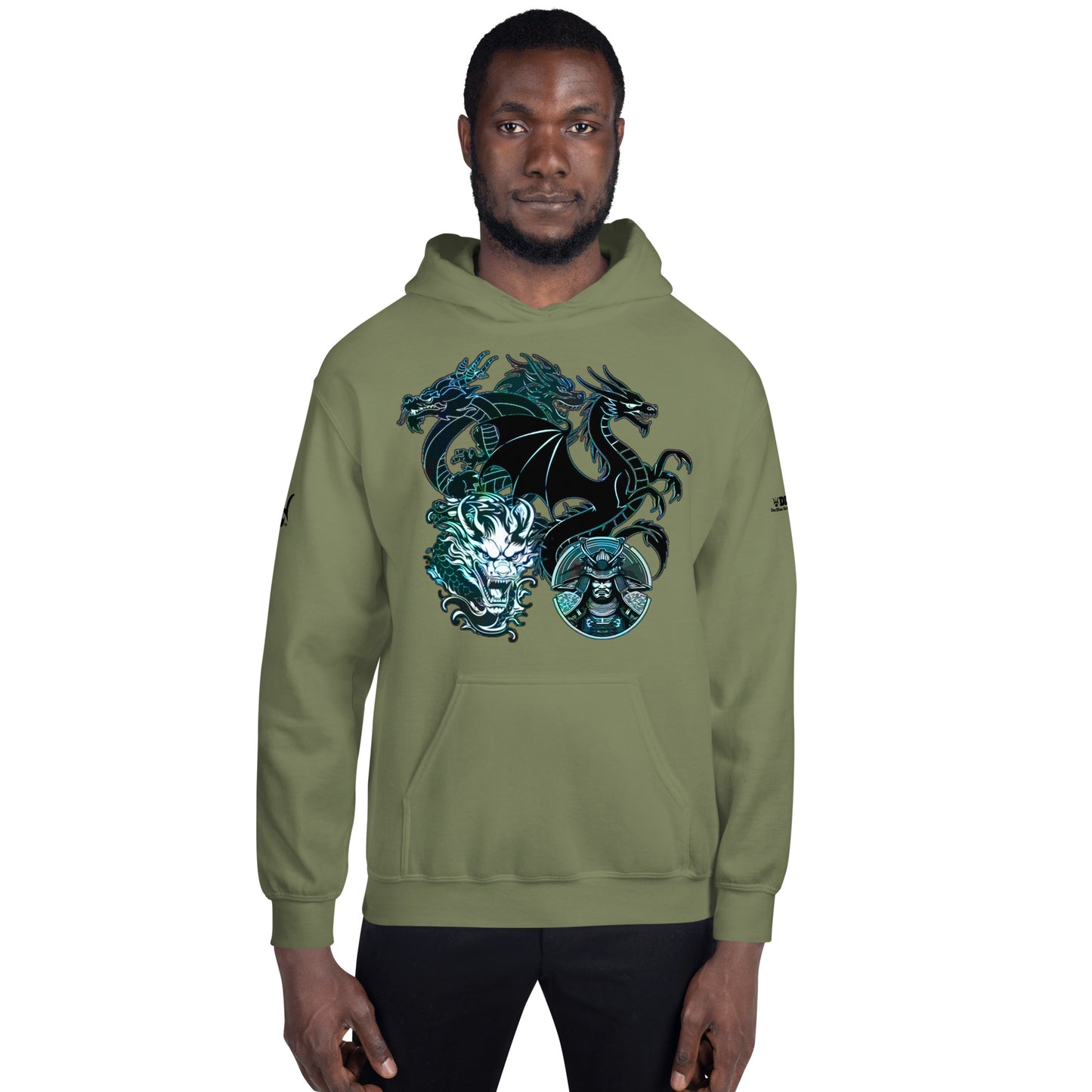 DDB Virtues of Bishido Hoodie 01, by DocBlue Designer Brand