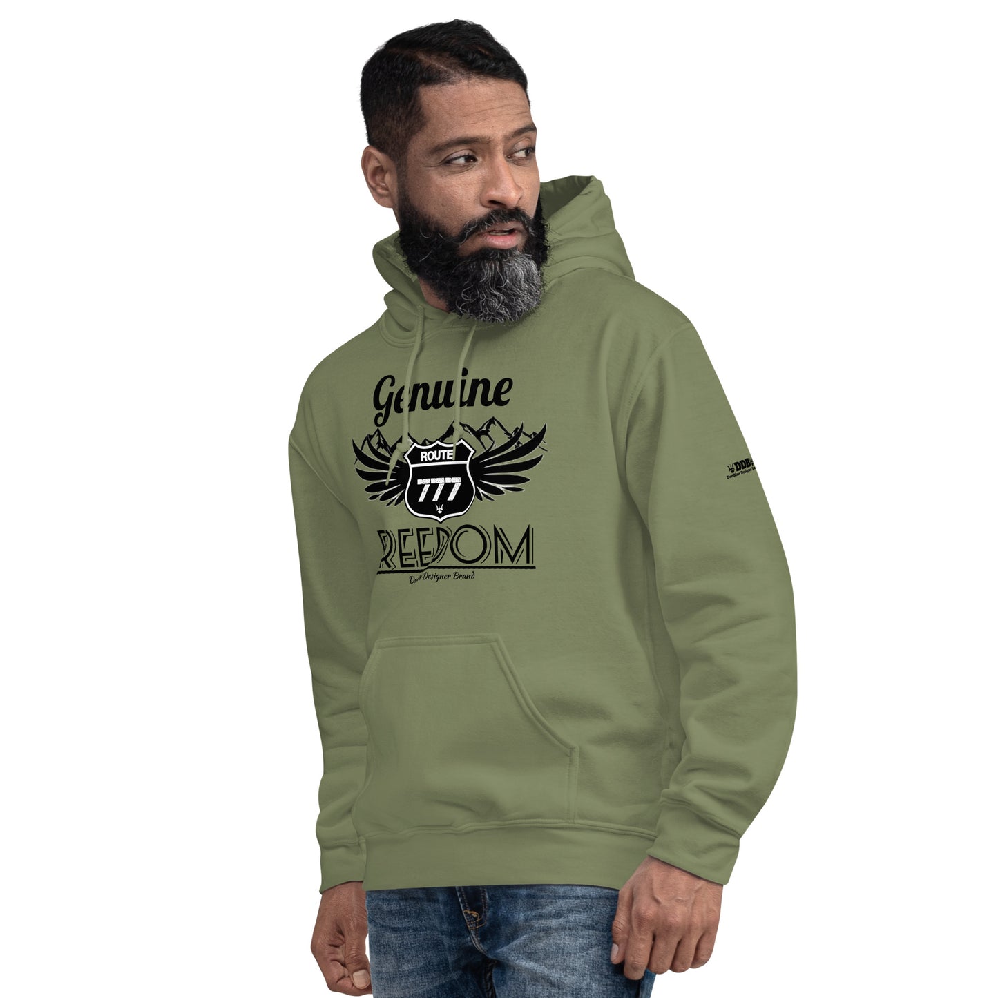 DDB Route 777 Hoodie, by DocBlue Designer Brand