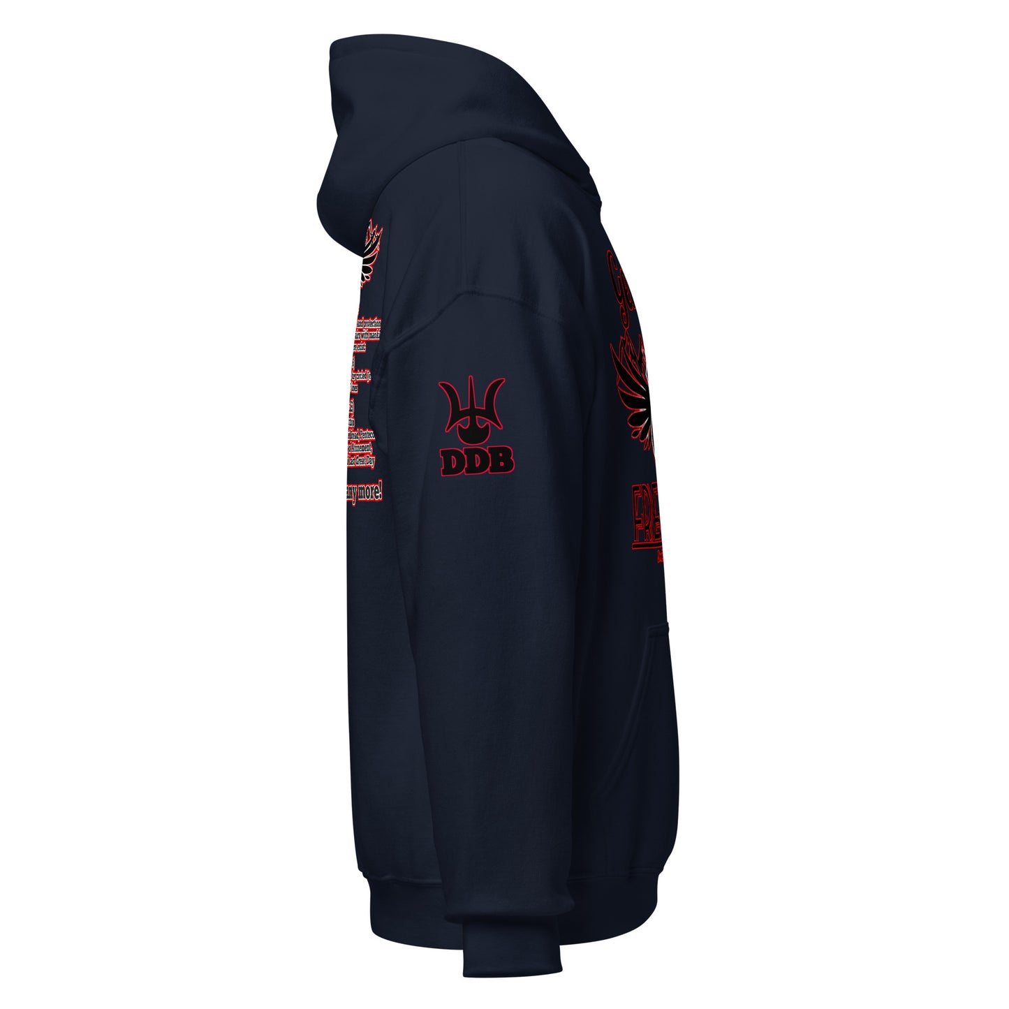 DDB Genuine Freedom Hoodie 011, by DocBlue Designer Brand