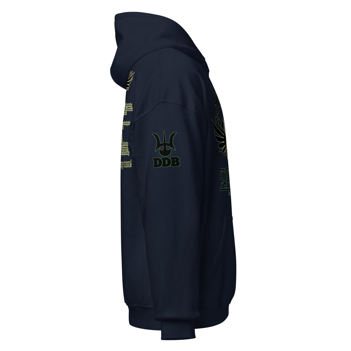 DDB Genuine Freedom Hoodie 013, by DocBlue Designer Brand