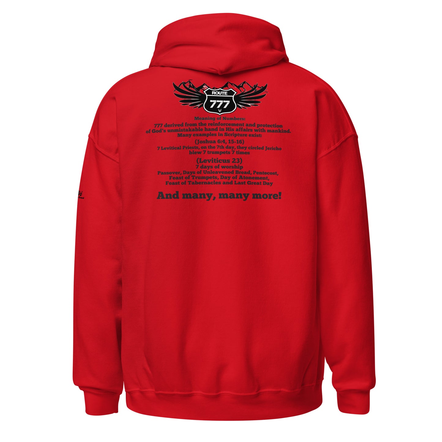 DDB Route 777 Hoodie, by DocBlue Designer Brand