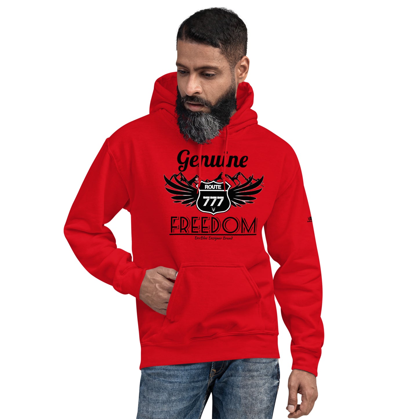 DDB Route 777 Hoodie, by DocBlue Designer Brand