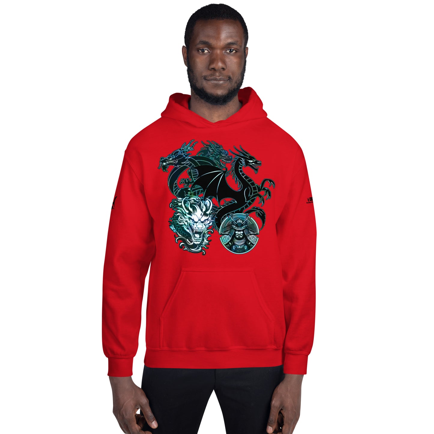 DDB Virtues of Bishido Hoodie 01, by DocBlue Designer Brand