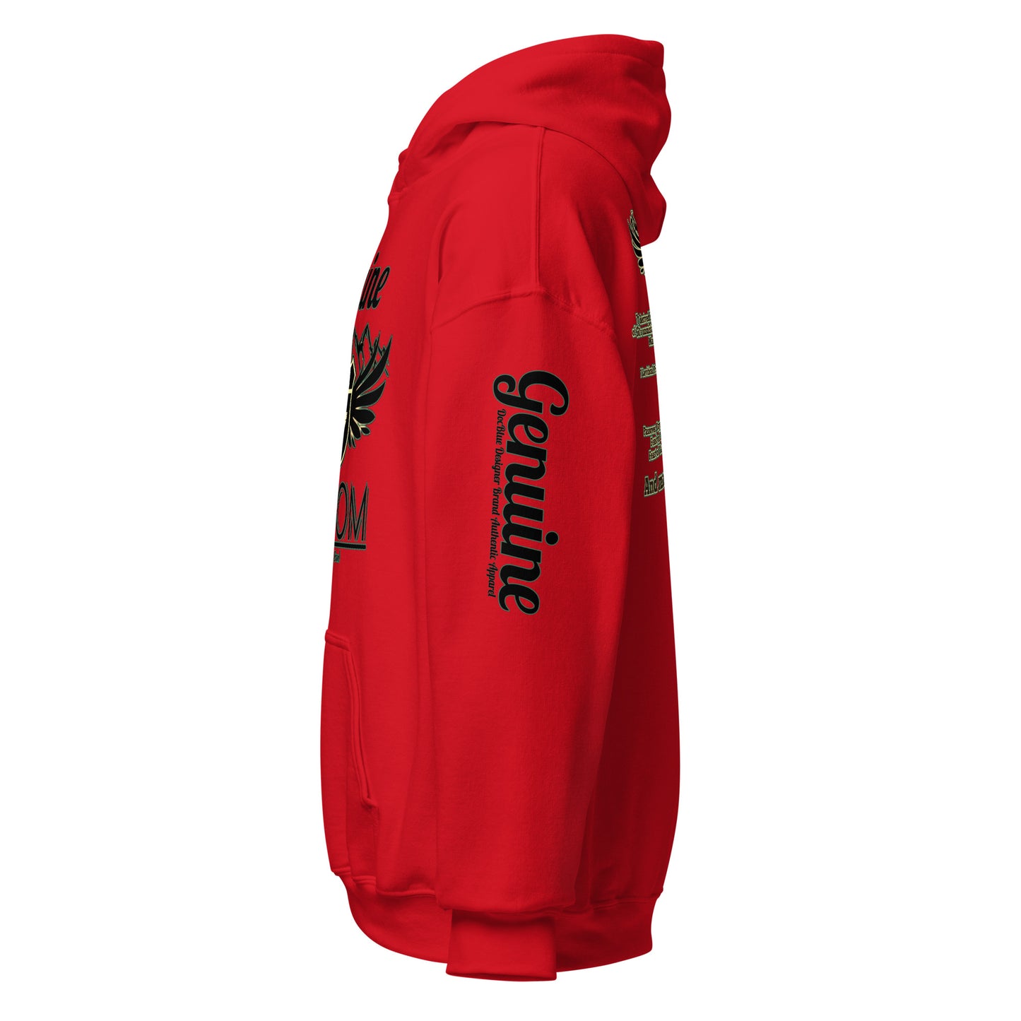 DDB Genuine Freedom Hoodie 013, by DocBlue Designer Brand