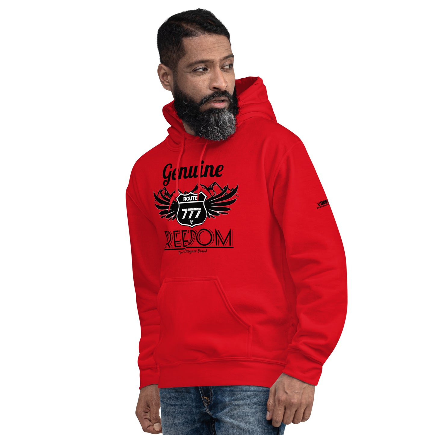 DDB Route 777 Hoodie, by DocBlue Designer Brand