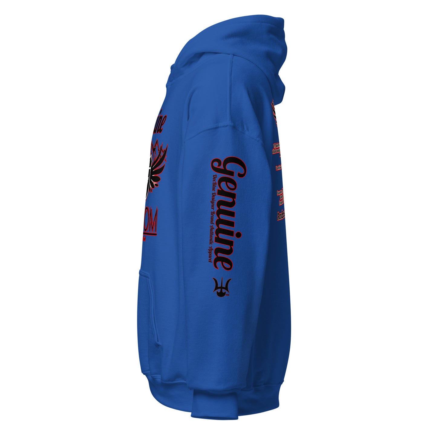 DDB Genuine Freedom Hoodie 011, by DocBlue Designer Brand