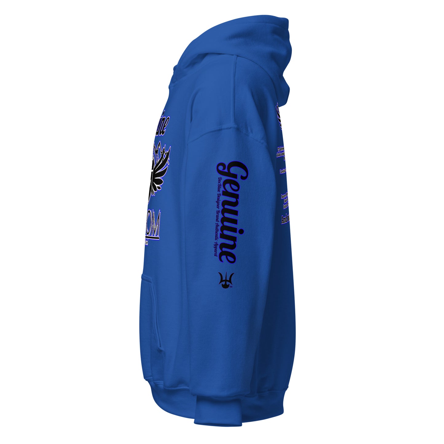 DDB Genuine Freedom Hoodie 012, by DocBlue Designer Brand