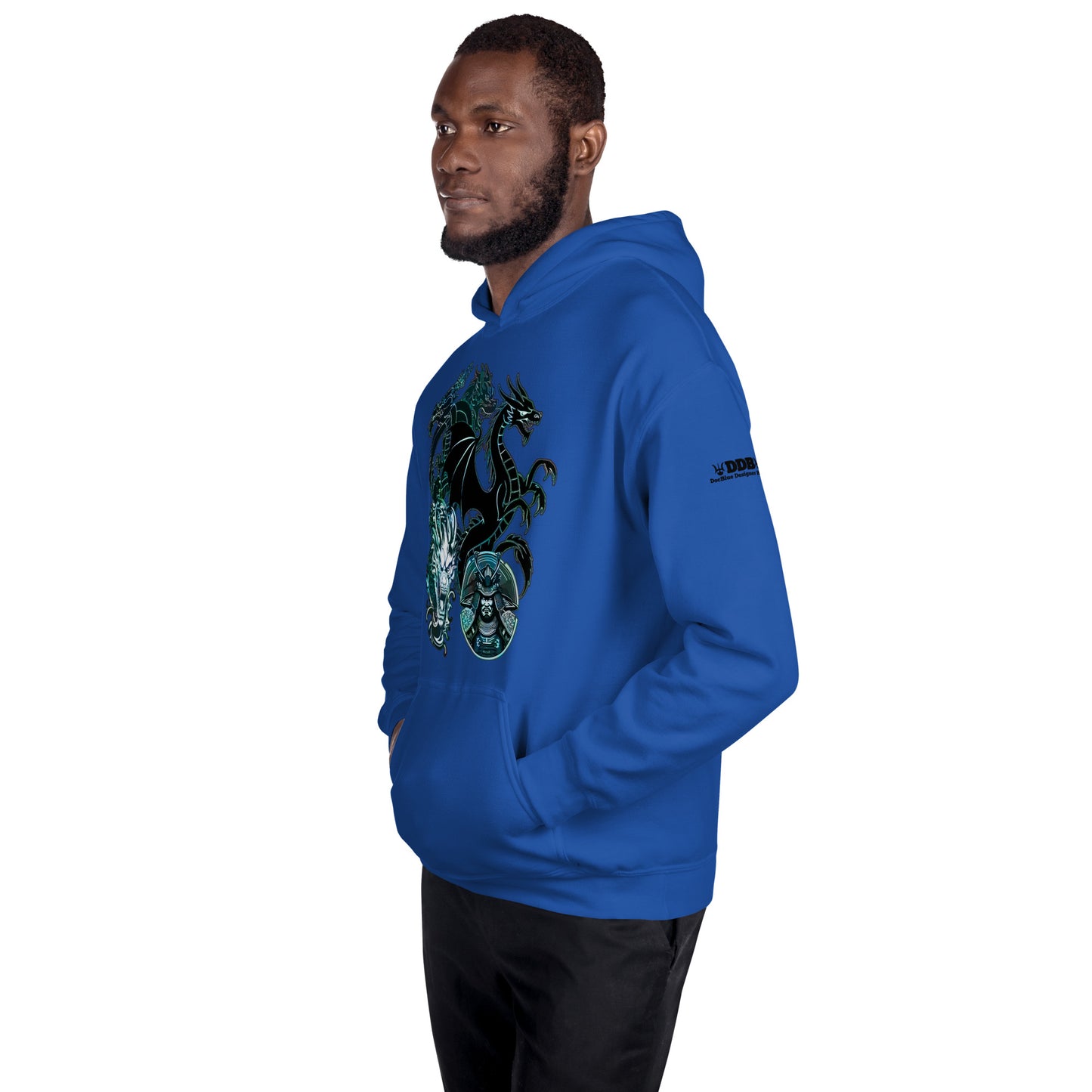 DDB Virtues of Bishido Hoodie 01, by DocBlue Designer Brand