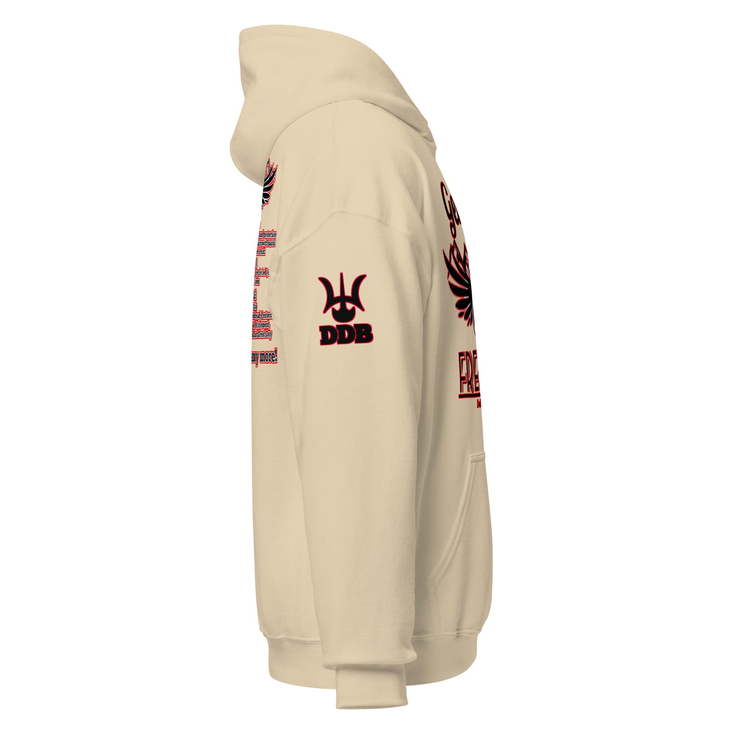 DDB Genuine Freedom Hoodie 011, by DocBlue Designer Brand