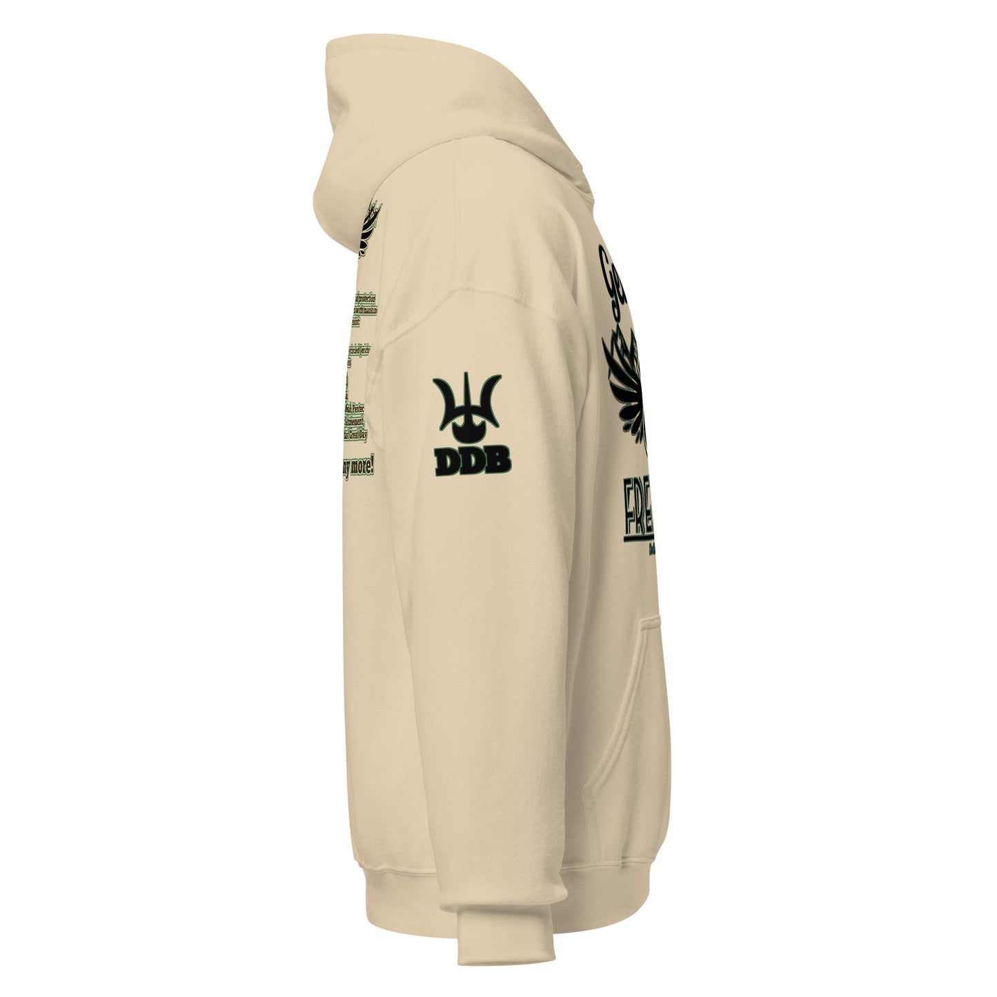 DDB Genuine Freedom Hoodie 013, by DocBlue Designer Brand