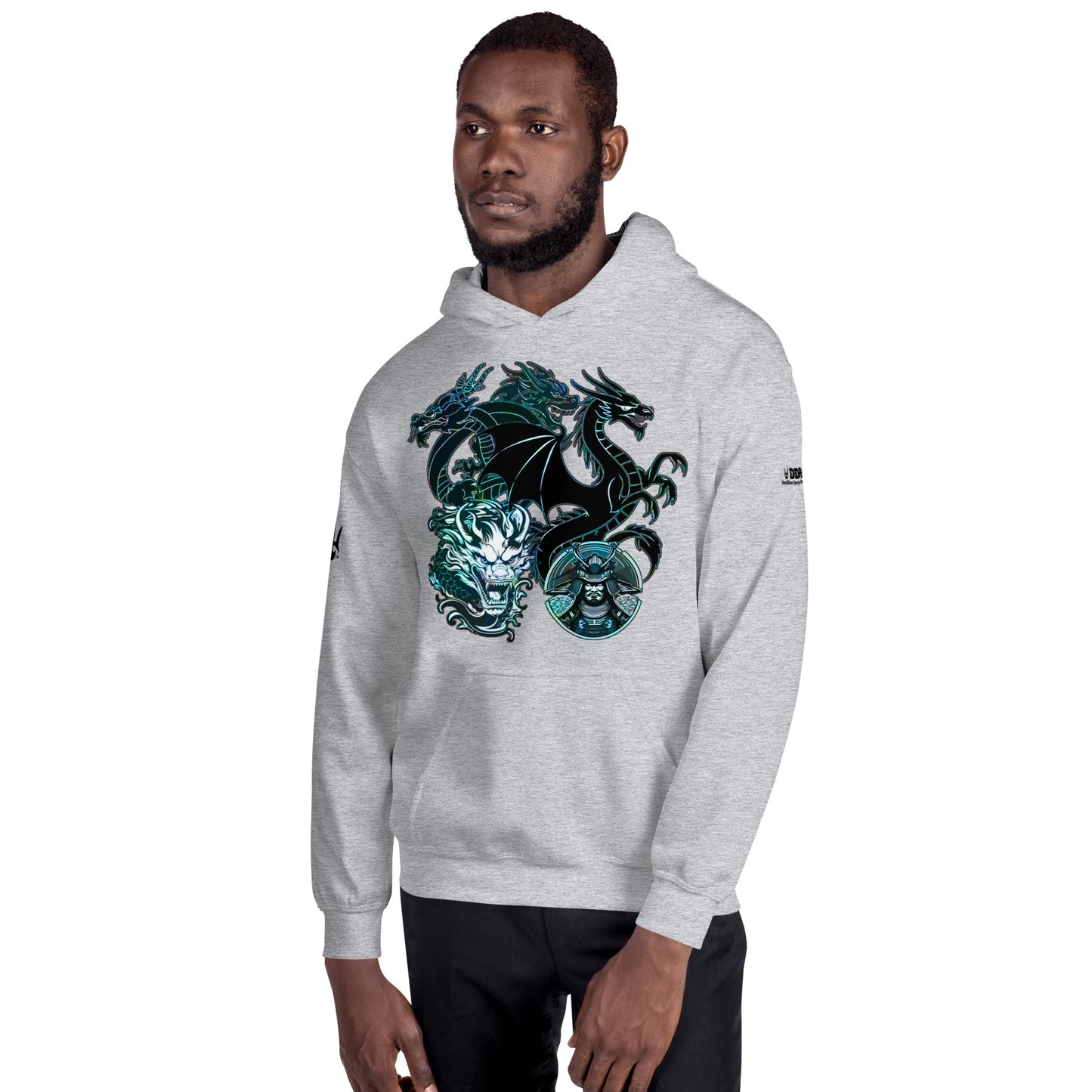 DDB Virtues of Bishido Hoodie 01, by DocBlue Designer Brand