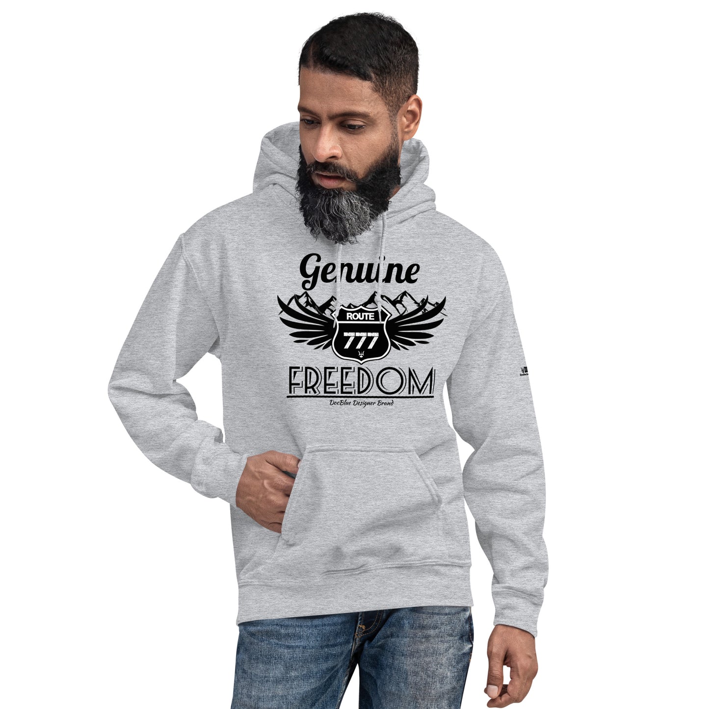 DDB Route 777 Hoodie, by DocBlue Designer Brand