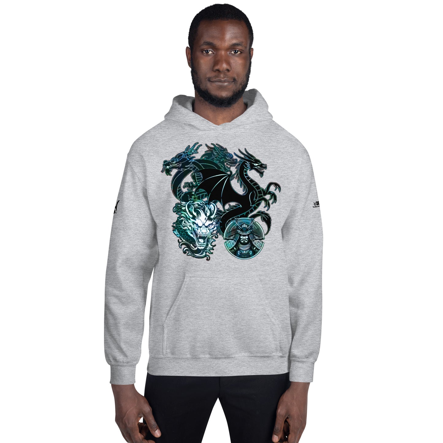 DDB Virtues of Bishido Hoodie 01, by DocBlue Designer Brand