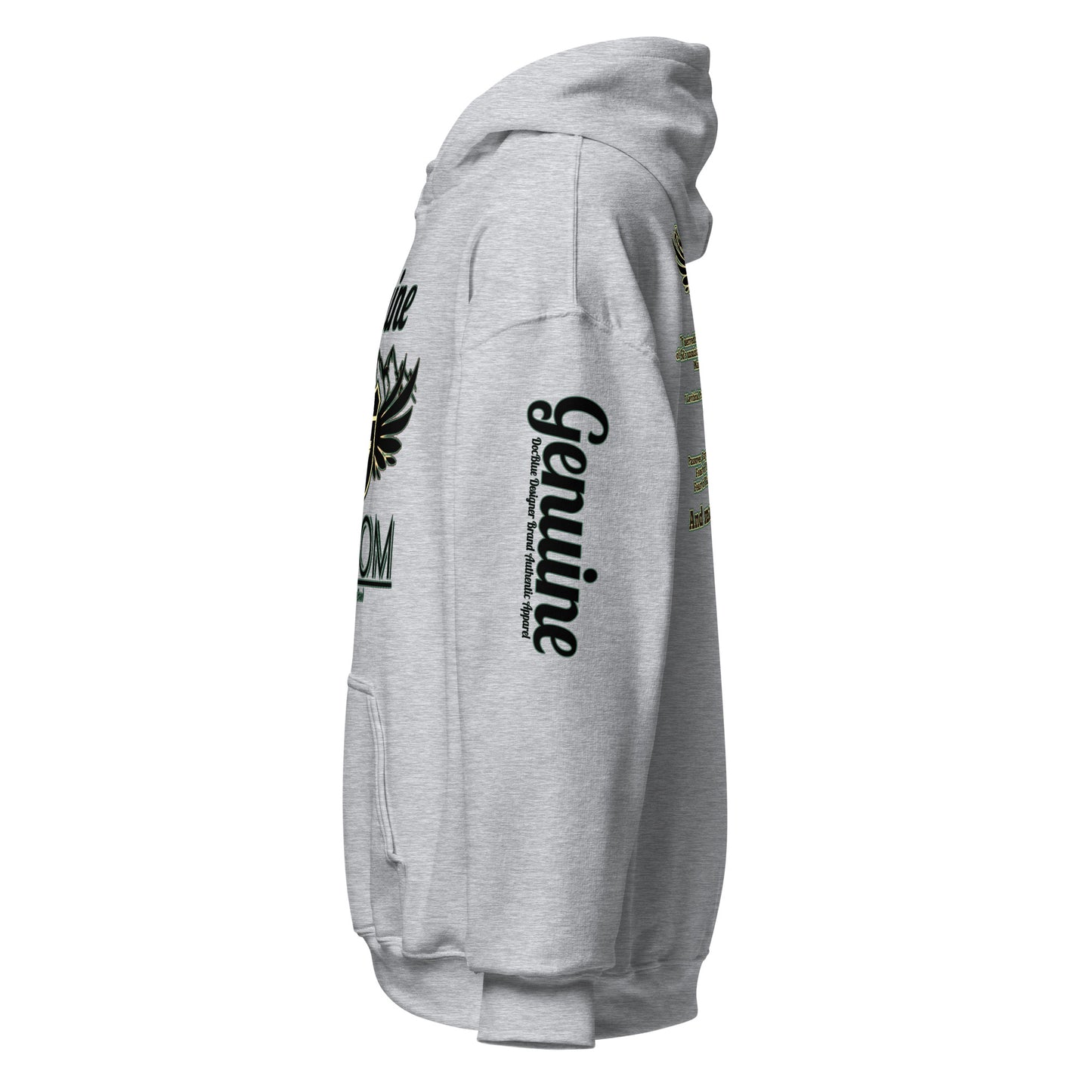 DDB Genuine Freedom Hoodie 013, by DocBlue Designer Brand