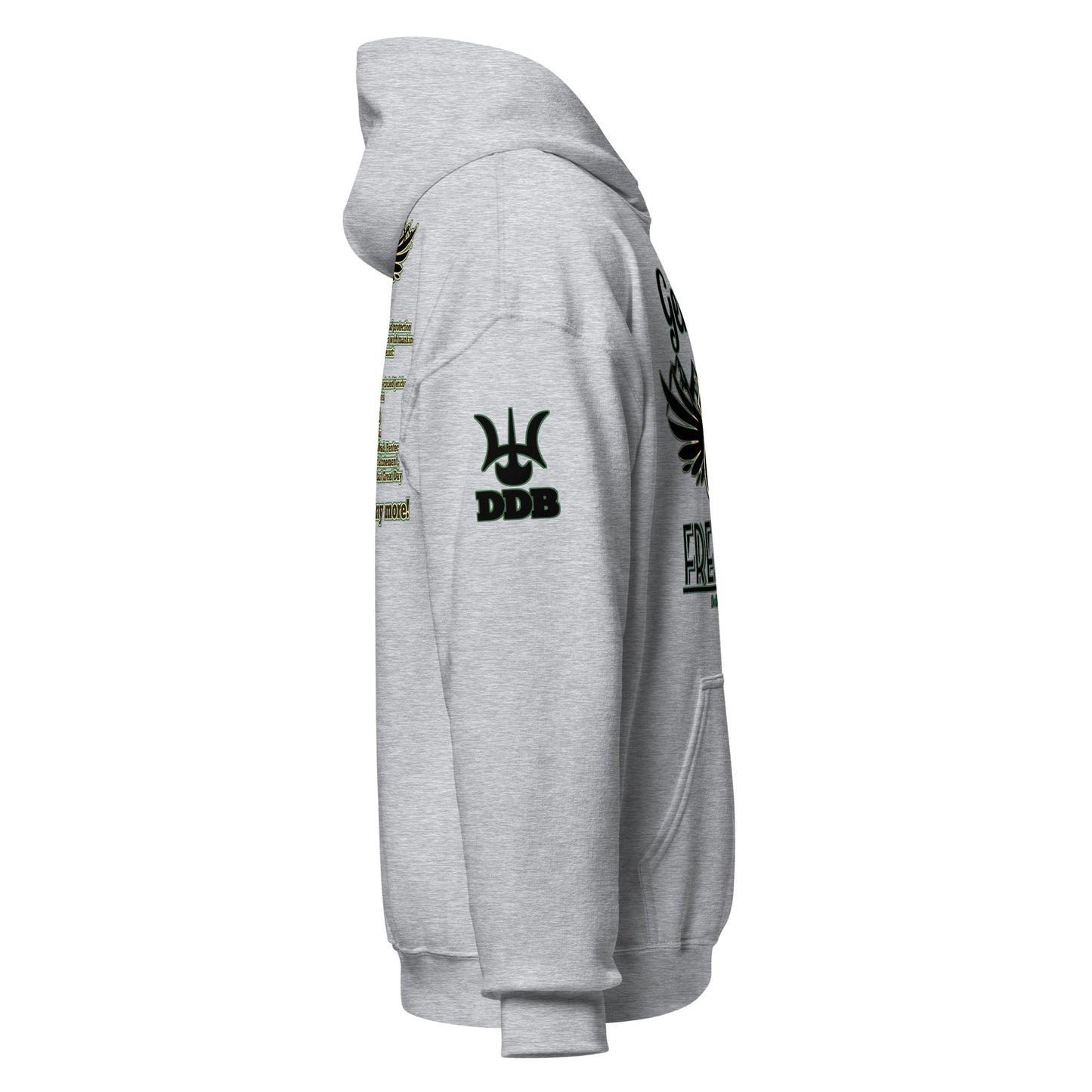 DDB Genuine Freedom Hoodie 013, by DocBlue Designer Brand