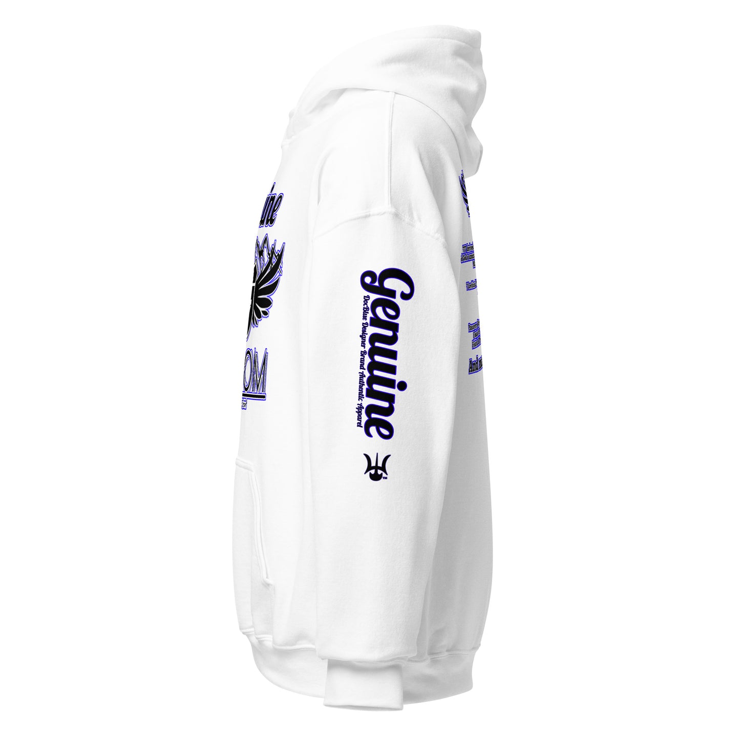 DDB Genuine Freedom Hoodie 012, by DocBlue Designer Brand