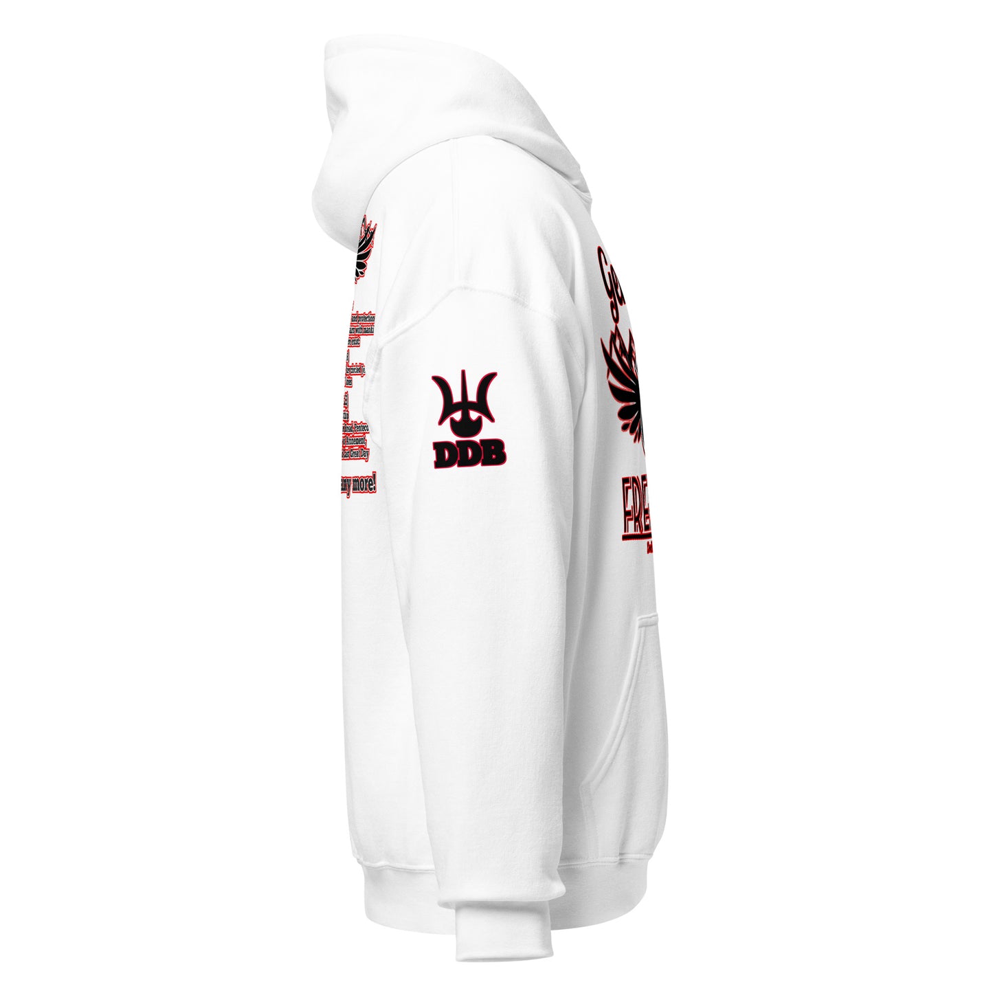 DDB Genuine Freedom Hoodie 011, by DocBlue Designer Brand